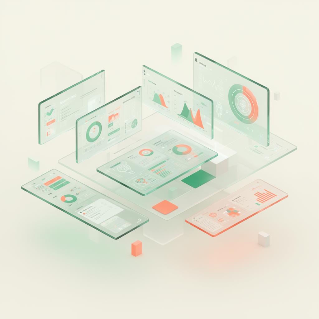 AI strategy workspace illustration